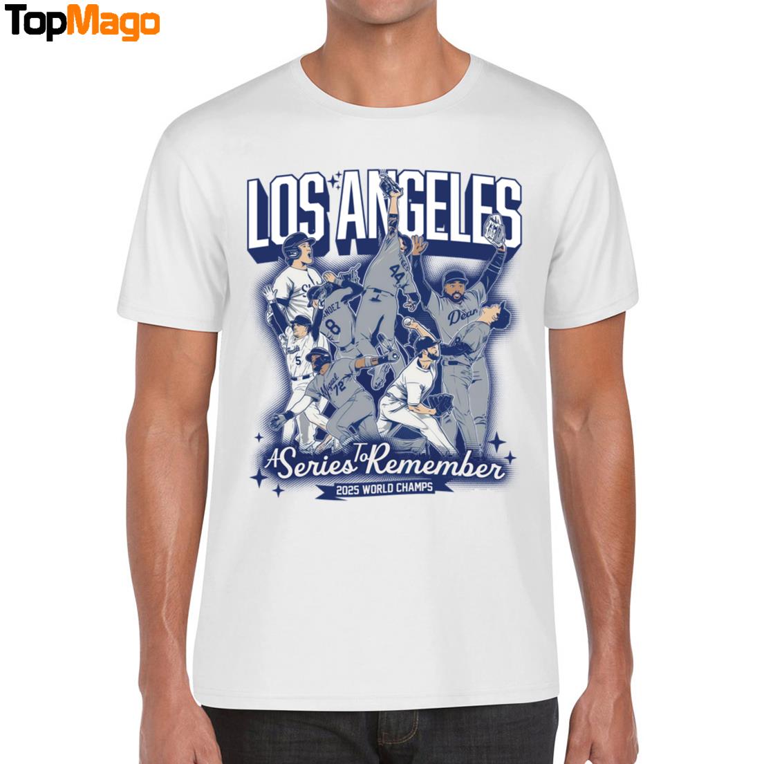 Los Angeles Baseball A Series to Remember Sweatshirt, Long Sleeve Shirt, Hoodie, Premium SS T-Shirt
