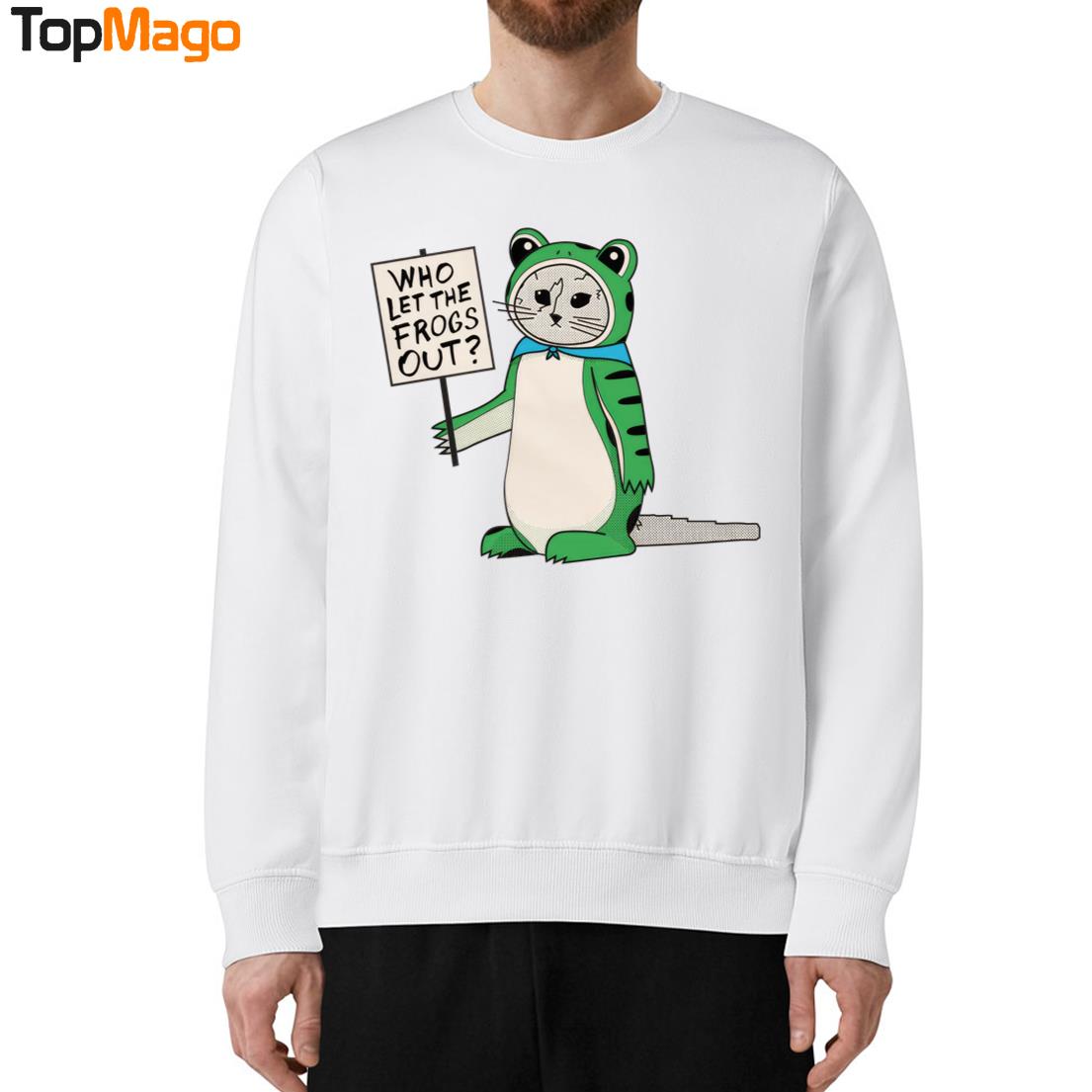 Who Let The Frogs Out ANTIFA Frog Gary T-Shirt