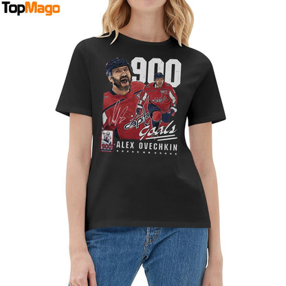 Alex Ovechkin 900 Goals T-Shirt, Hoodie, Sweatshirt, Ladies Boyfriend Shirt