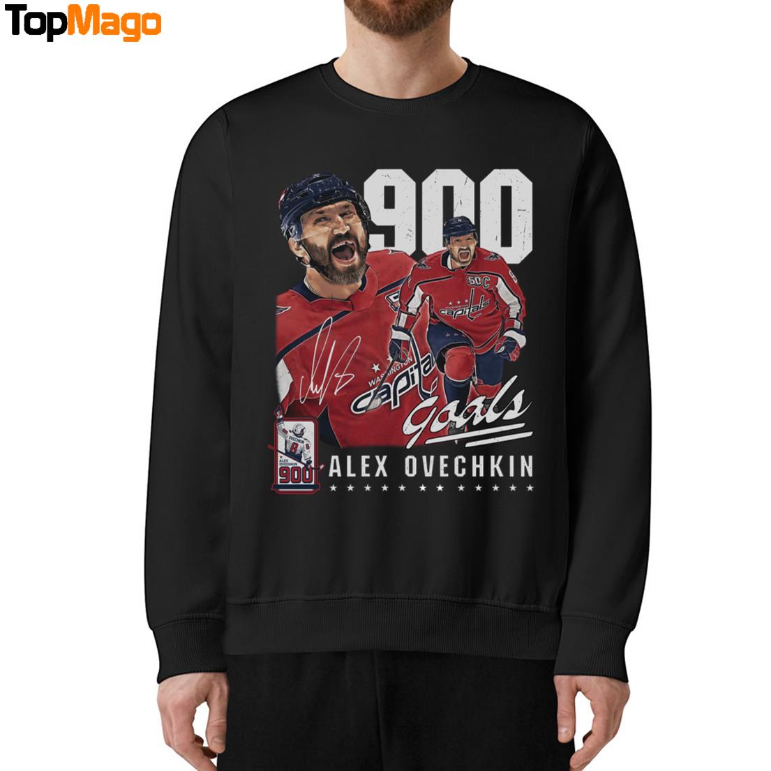 Alex Ovechkin 900 Goals T-Shirt, Hoodie, Sweatshirt, Ladies Boyfriend Shirt