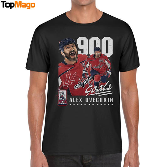 Alex Ovechkin 900 Goals T-Shirt, Hoodie, Sweatshirt, Ladies Boyfriend Shirt