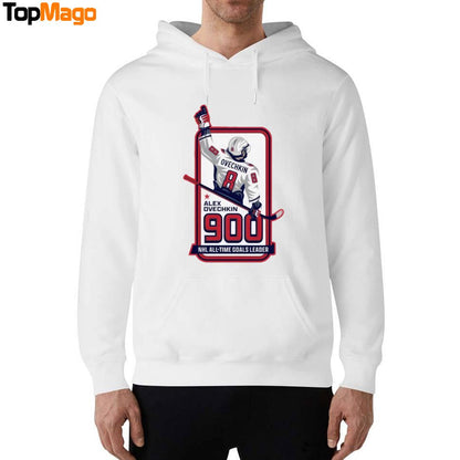 Alex Ovechkin 900 NHL All-Time Goals Leader T-Shirt, Hoodie, Sweatshirt, Ladies Boyfriend Shirt