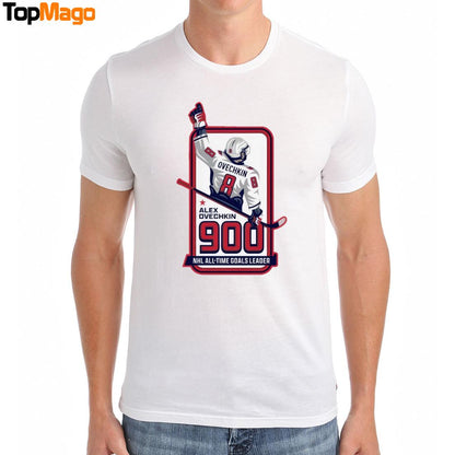 Alex Ovechkin 900 NHL All-Time Goals Leader T-Shirt, Hoodie, Sweatshirt, Ladies Boyfriend Shirt