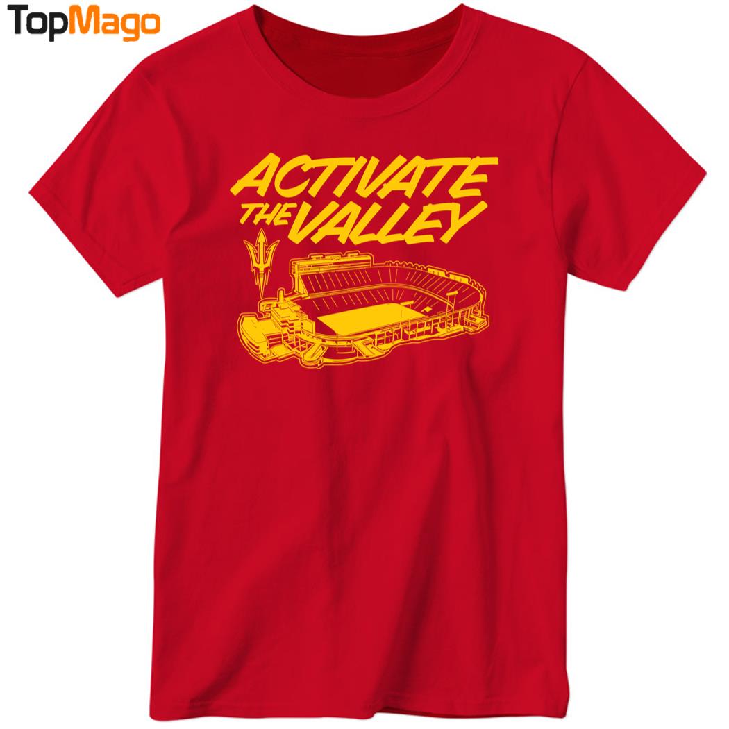 Arizona State Football Activate The Valley T-Shirt