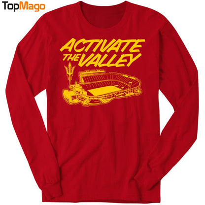 Arizona State Football Activate The Valley T-Shirt