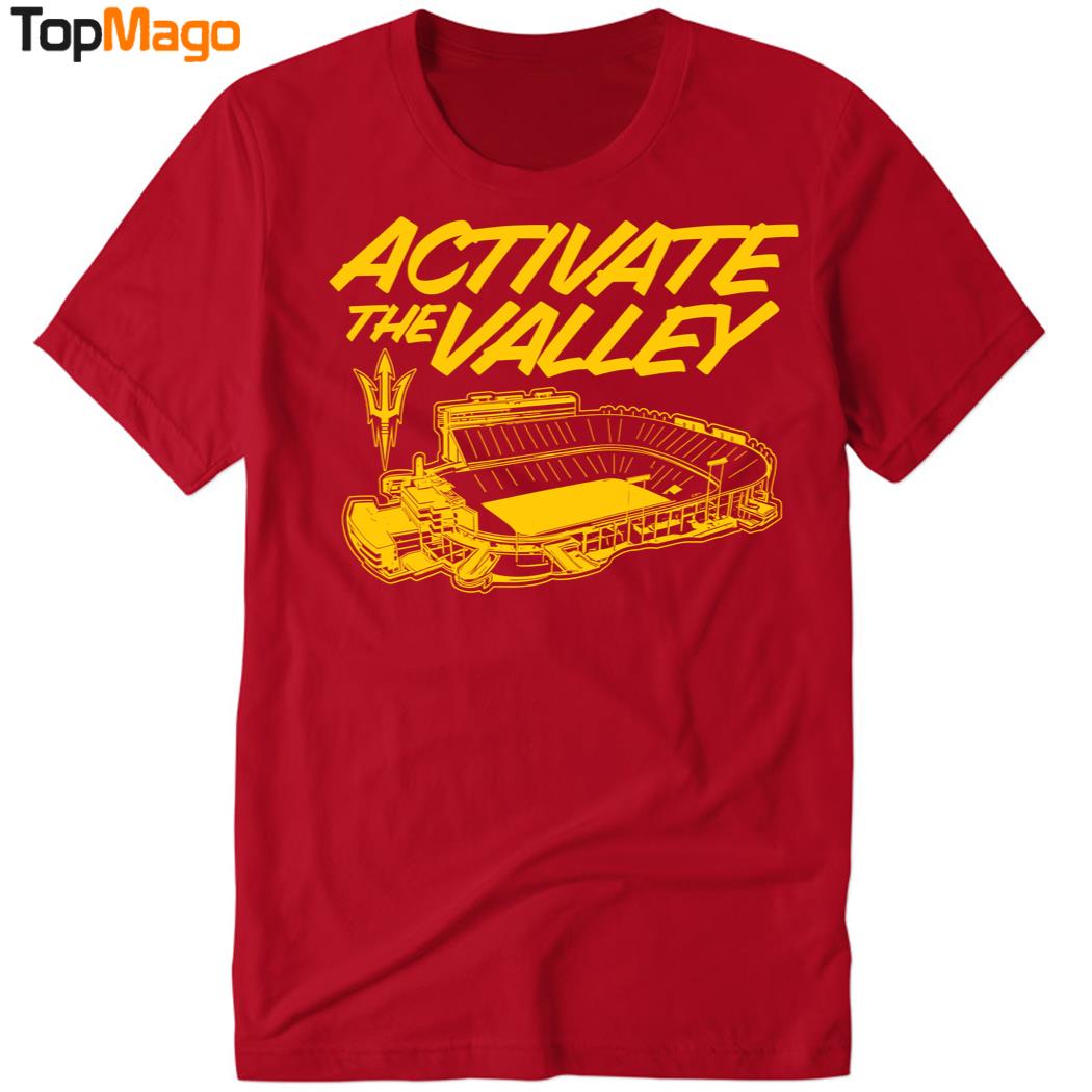 Arizona State Football Activate The Valley T-Shirt