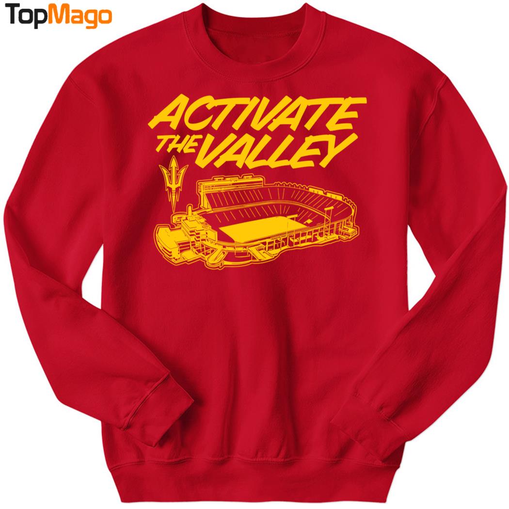 Arizona State Football Activate The Valley T-Shirt