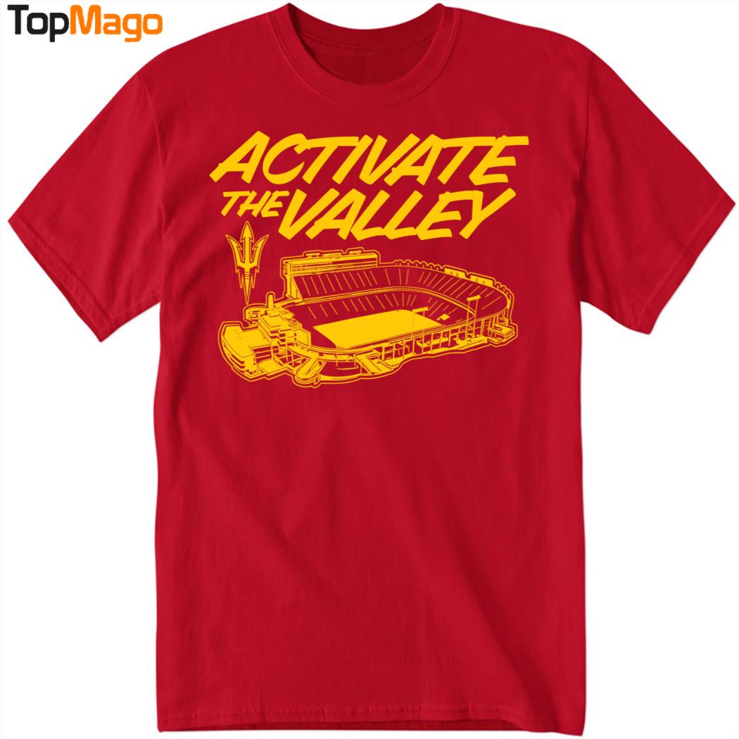 Arizona State Football Activate The Valley T-Shirt