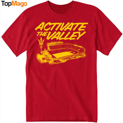 Arizona State Football Activate The Valley T-Shirt