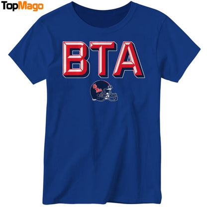 BTA Ole Miss Football Hoodie, Premium SS T-Shirt, Long Sleeve Shirt