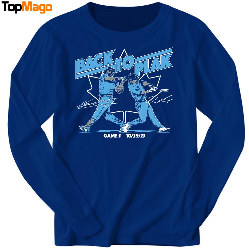 Back To Plak Game 5 10-29-2025 Davis Schneider & Vladimir Guerrero Jr T-Shirt