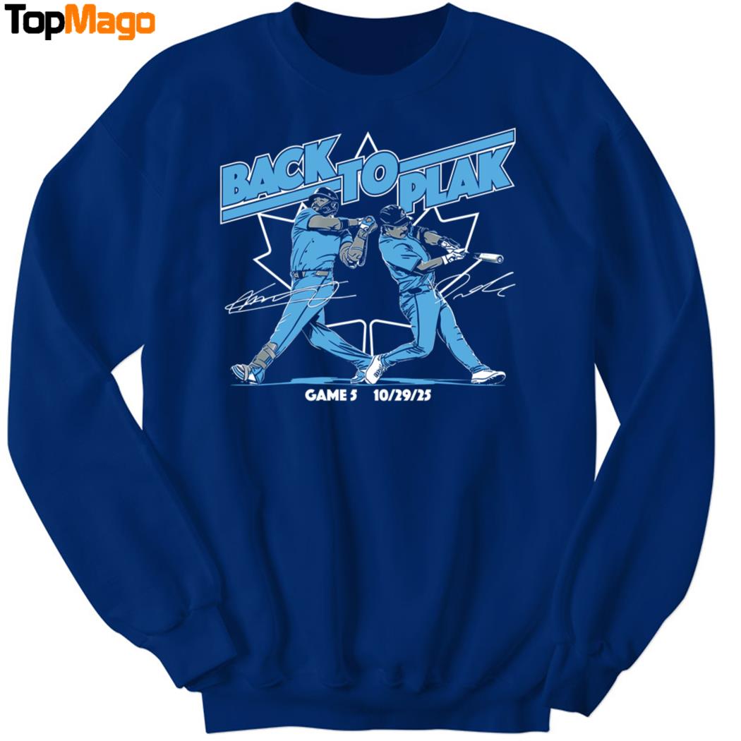 Back To Plak Game 5 10-29-2025 Davis Schneider & Vladimir Guerrero Jr T-Shirt