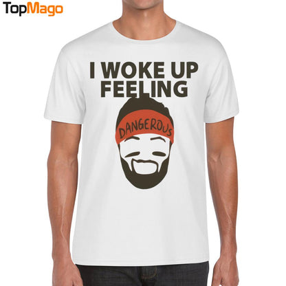 Baker Mayfield I woke up feeling dangerous T-Shirt