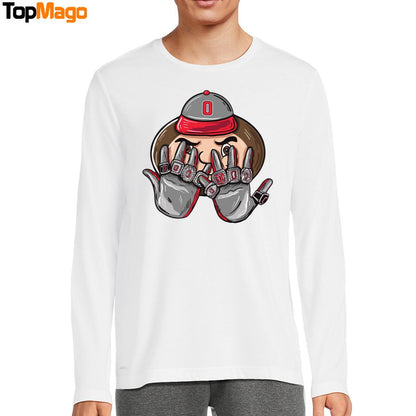 Barstool Ohio State 9 Rings Hoodie