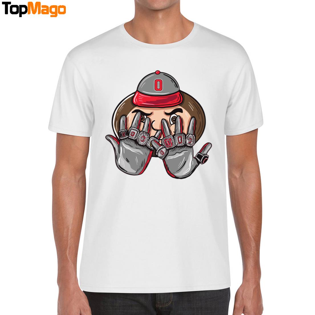 Barstool Ohio State 9 Rings Hoodie