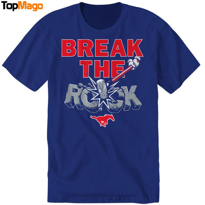 Break The Rock SMU Football T-Shirt, Hoodie, Sweatshirt, Ladies Boyfriend Shirt