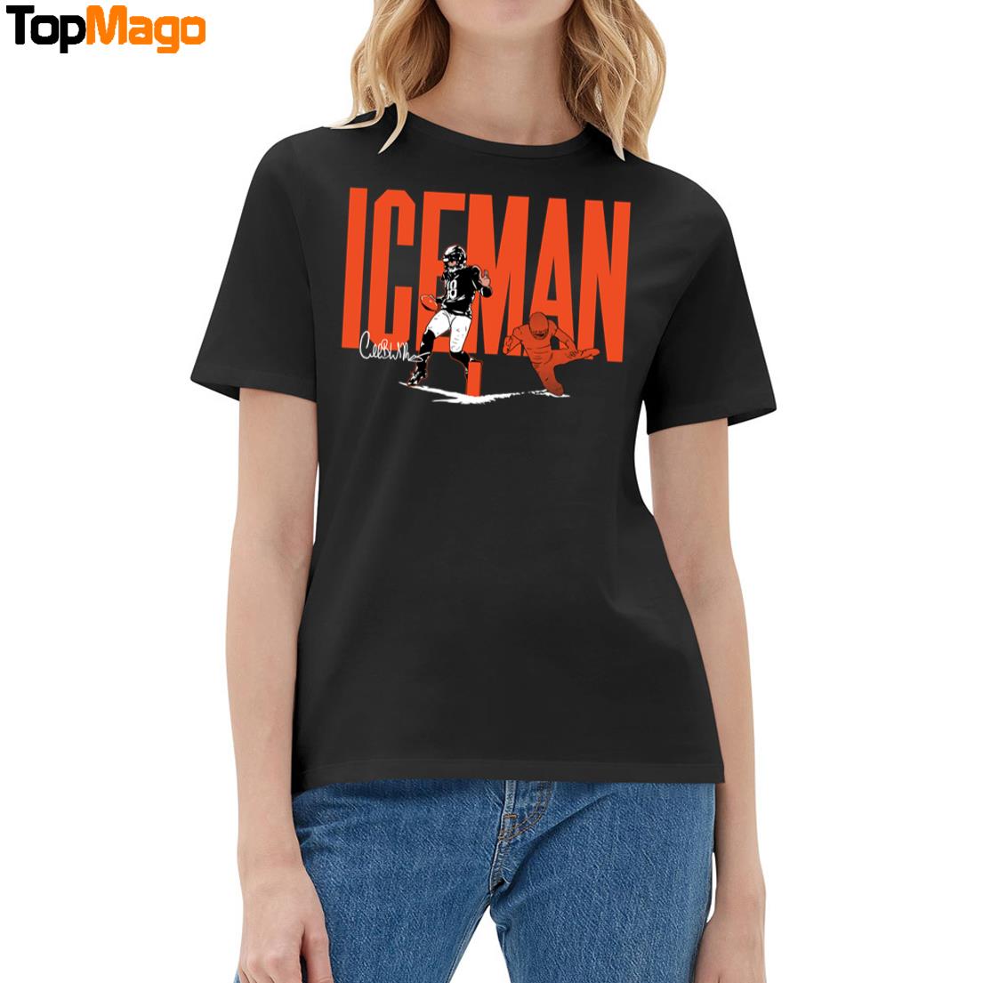 Caleb Williams Iceman T-Shirt, Hoodie, Sweatshirt, Ladies Boyfriend Shirt