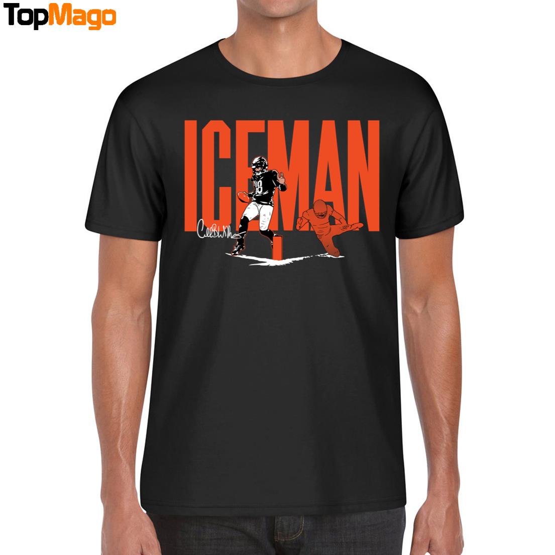 Caleb Williams Iceman T-Shirt, Hoodie, Sweatshirt, Ladies Boyfriend Shirt