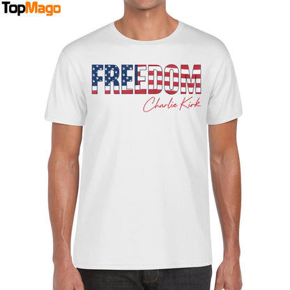 Charlie Kirk Freedom 2025 T-Shirt