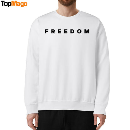 Charlie Kirk Freedom Sweatshirt
