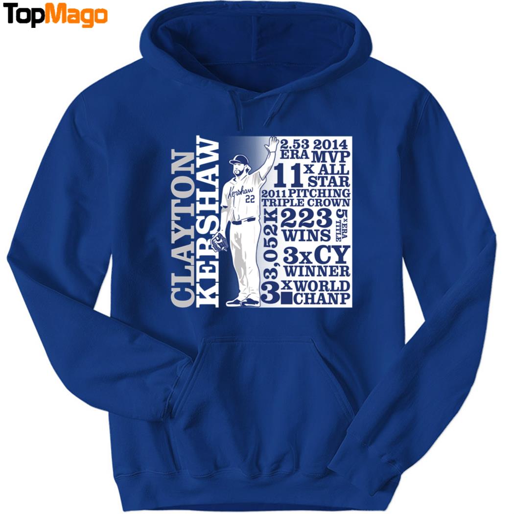Clayton Kershaw GOAT List Sweatshirt, Long Sleeve Shirt, Hoodie, Premium SS T-Shirt