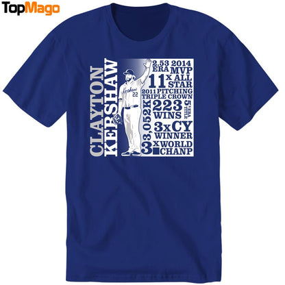 Clayton Kershaw GOAT List Sweatshirt, Long Sleeve Shirt, Hoodie, Premium SS T-Shirt