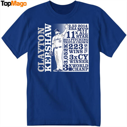 Clayton Kershaw GOAT List Sweatshirt, Long Sleeve Shirt, Hoodie, Premium SS T-Shirt