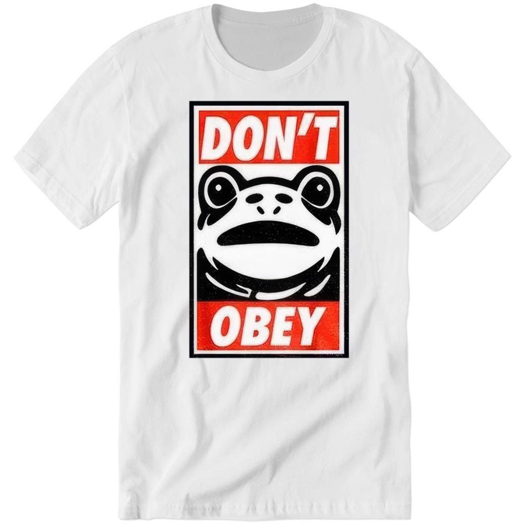 Dont Obey Portland Frog T-Shirt