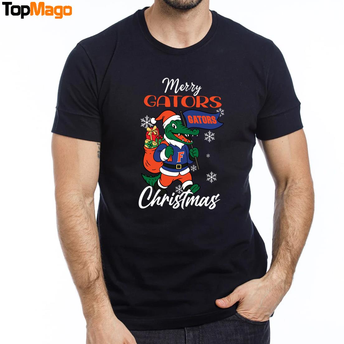 Florida Gators Logo Pine Tree NCAA Merry Christmas 2025 Sweatshirt, Long Sleeve Shirt, Hoodie, Premium SS T-Shirt