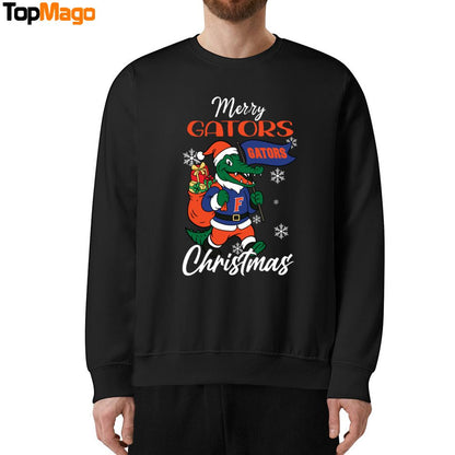 Florida Gators Logo Pine Tree NCAA Merry Christmas 2025 Sweatshirt, Long Sleeve Shirt, Hoodie, Premium SS T-Shirt