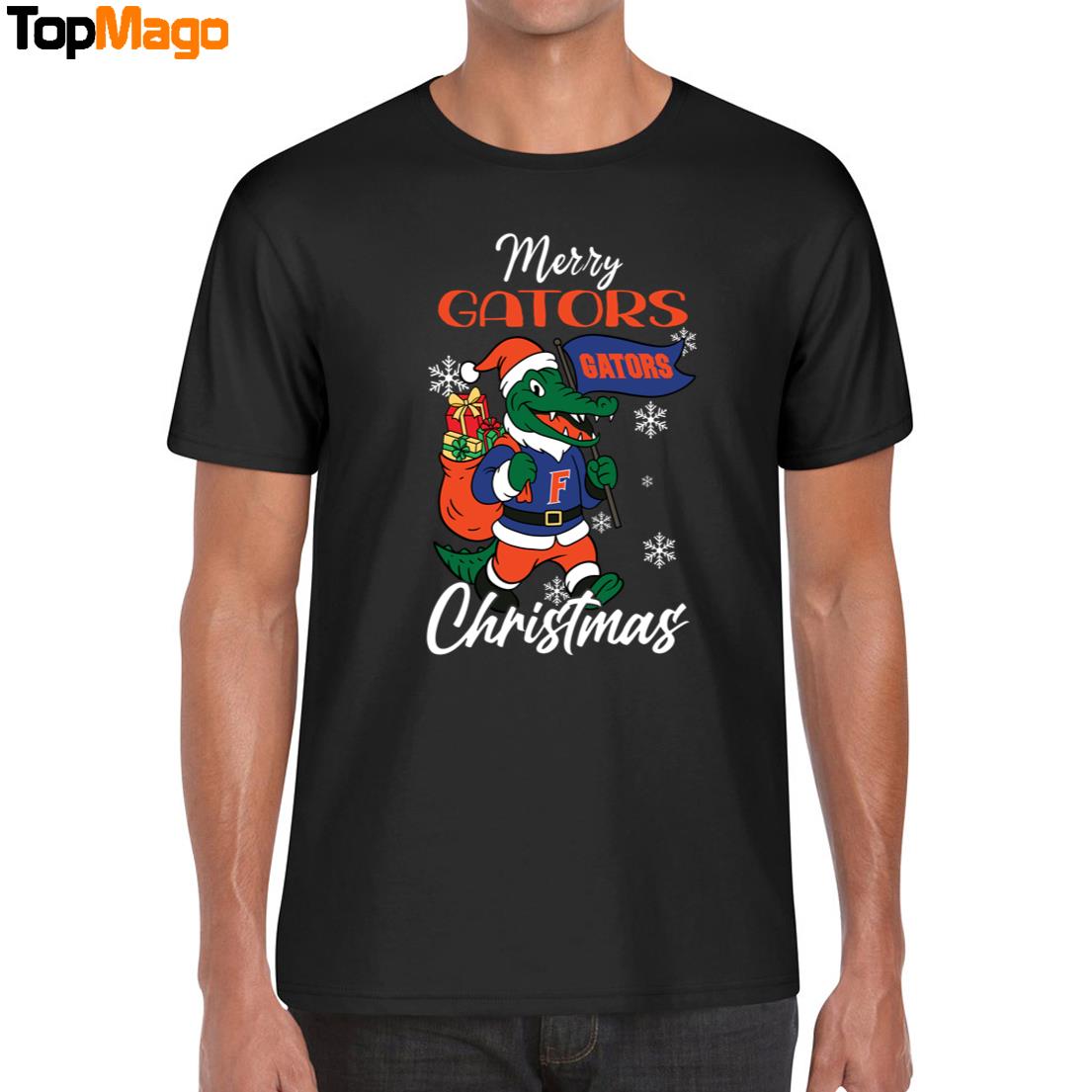 Florida Gators Logo Pine Tree NCAA Merry Christmas 2025 Sweatshirt, Long Sleeve Shirt, Hoodie, Premium SS T-Shirt