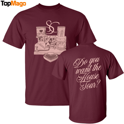 [Font+Back] Sabrina Carpenter Do You Want House Tour T-Shirt
