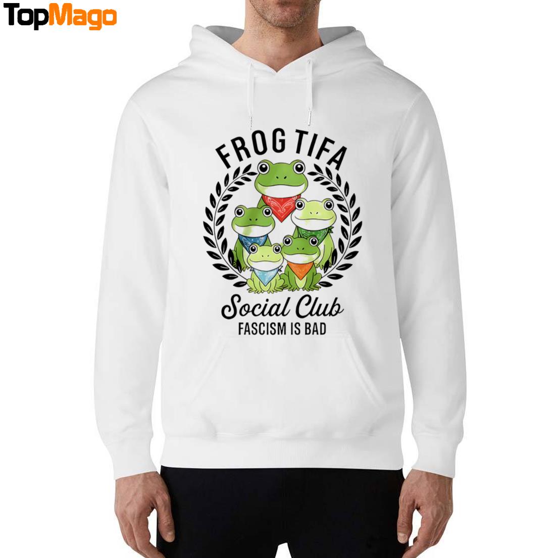 Frog Tifa Social Club Fascism Is Bad T-Shirt