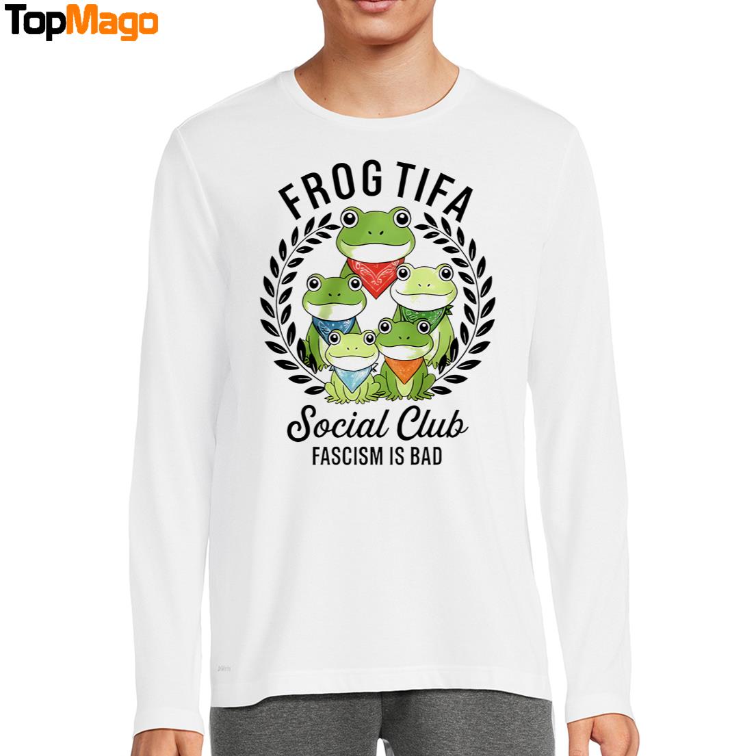 Frog Tifa Social Club Fascism Is Bad T-Shirt