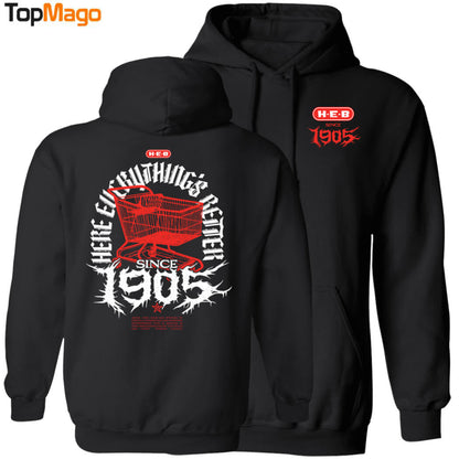 [Front-Back] HEB Metal Austin Texas x Connor Dwyer with The Health Alliance 2025 T-Shirt