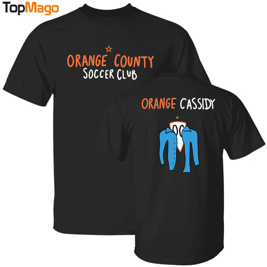 [Front-Back] Orange Cassidy x Orange County SC T-Shirt