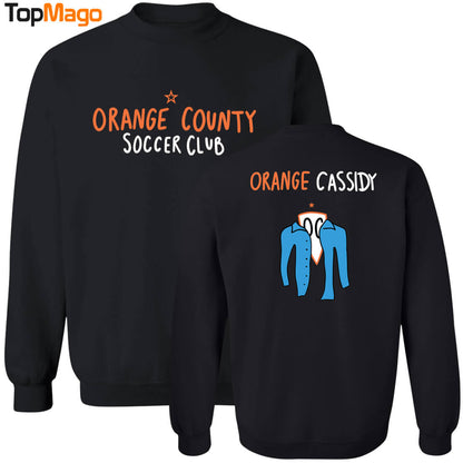 [Front-Back] Orange Cassidy x Orange County SC T-Shirt