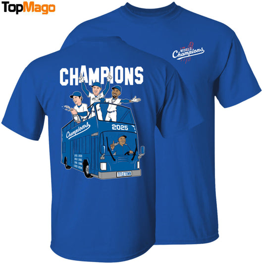 [Front-Back] Titletown 9-Time World Champions 2025 T-Shirt, Hoodie, Sweatshirt, Ladies Boyfriend Shirt