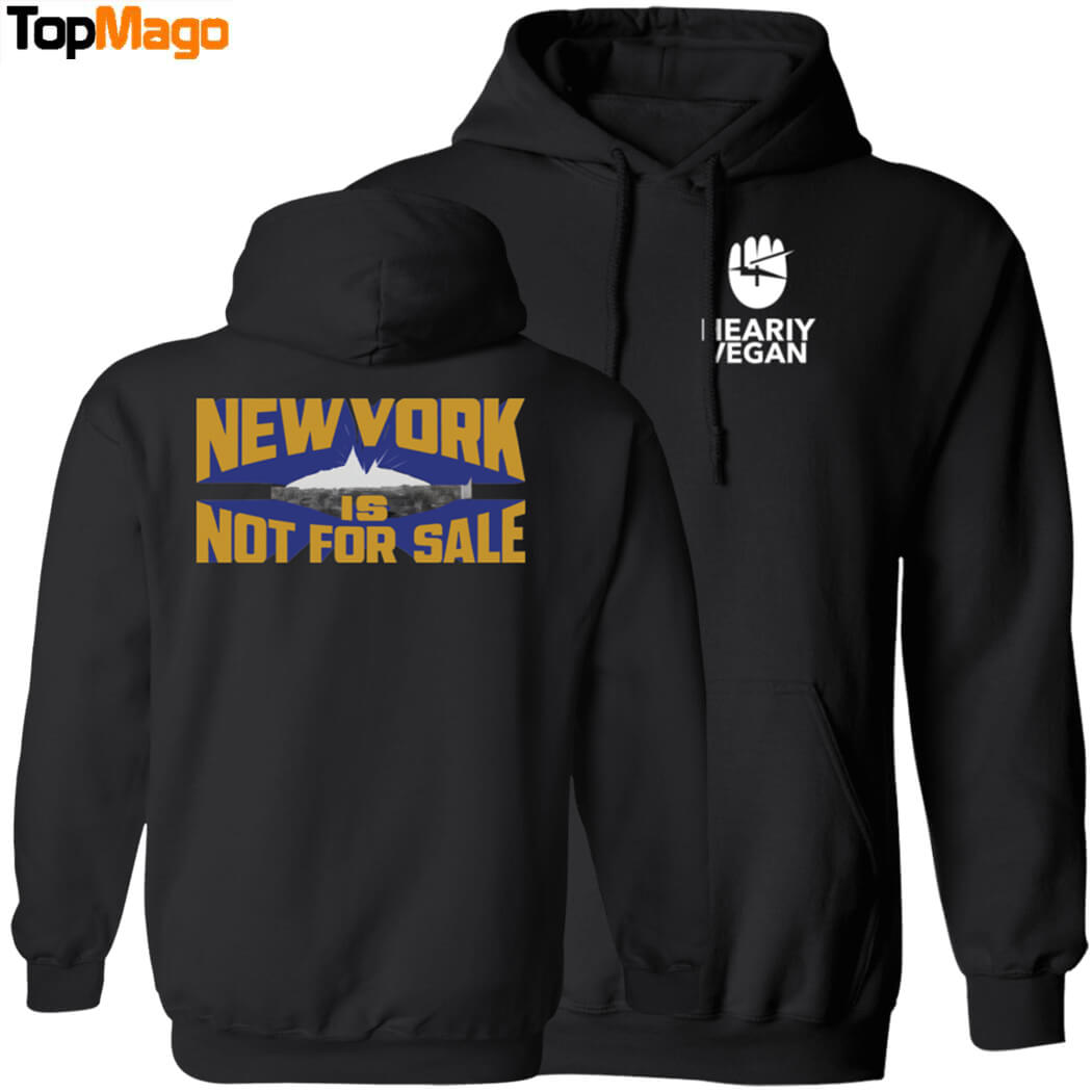 [Front-Back] Zohran Mamdani New York Is Not For Sale Sweatshirt