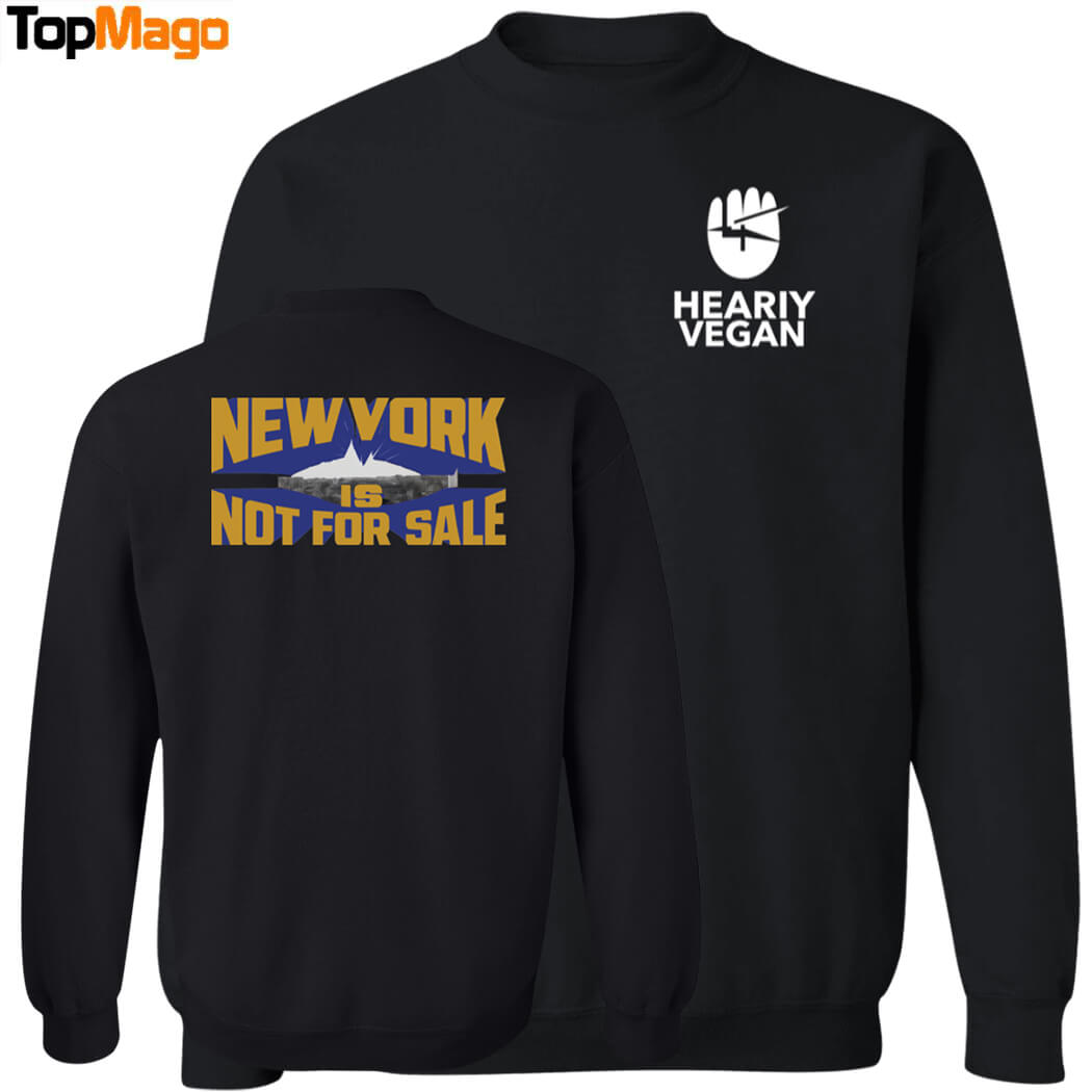[Front-Back] Zohran Mamdani New York Is Not For Sale Sweatshirt