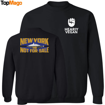 [Front-Back] Zohran Mamdani New York Is Not For Sale Sweatshirt