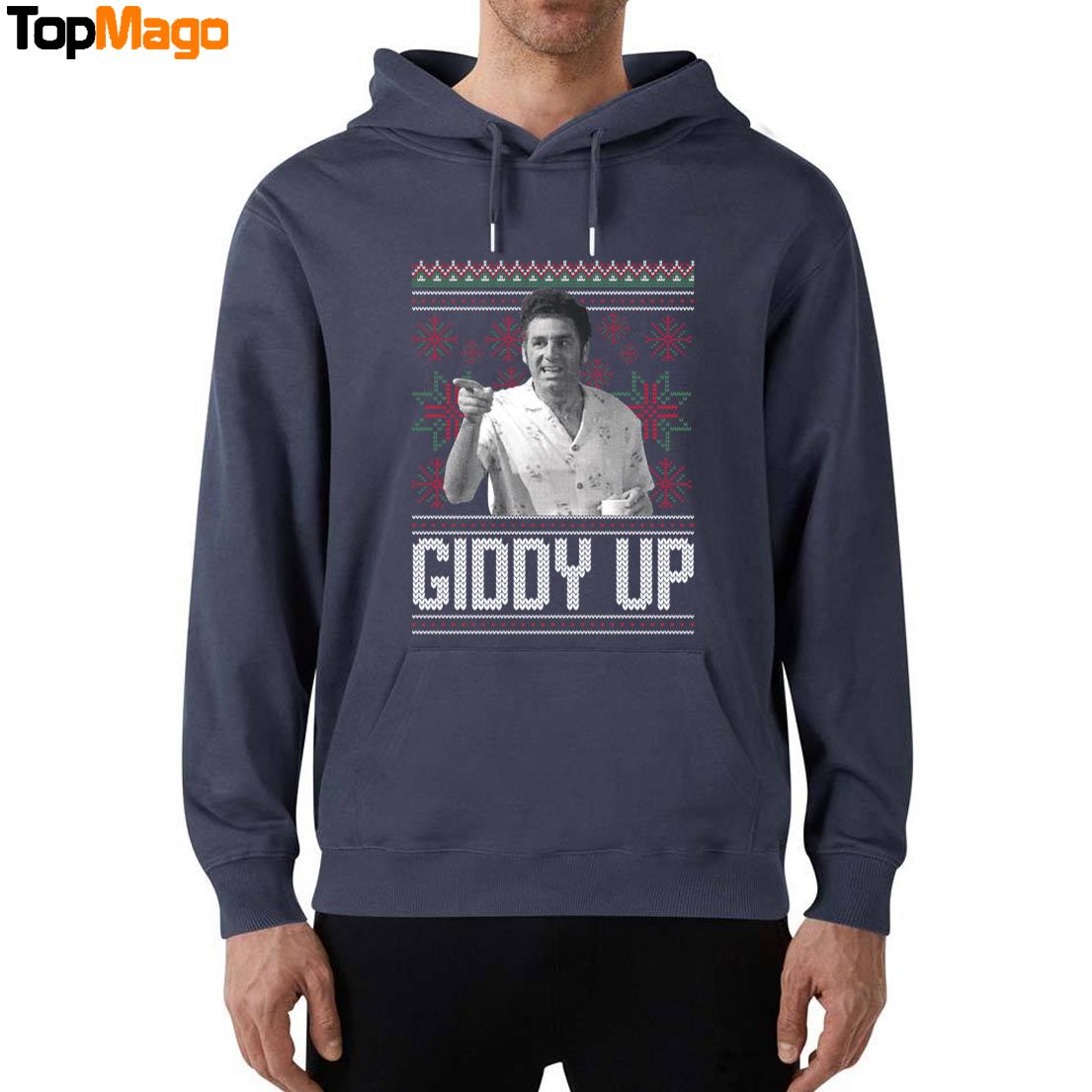 Giddy Up Christmas T-Shirt, Hoodie, Sweatshirt, Ladies Boyfriend Shirt