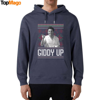 Giddy Up Christmas T-Shirt, Hoodie, Sweatshirt, Ladies Boyfriend Shirt