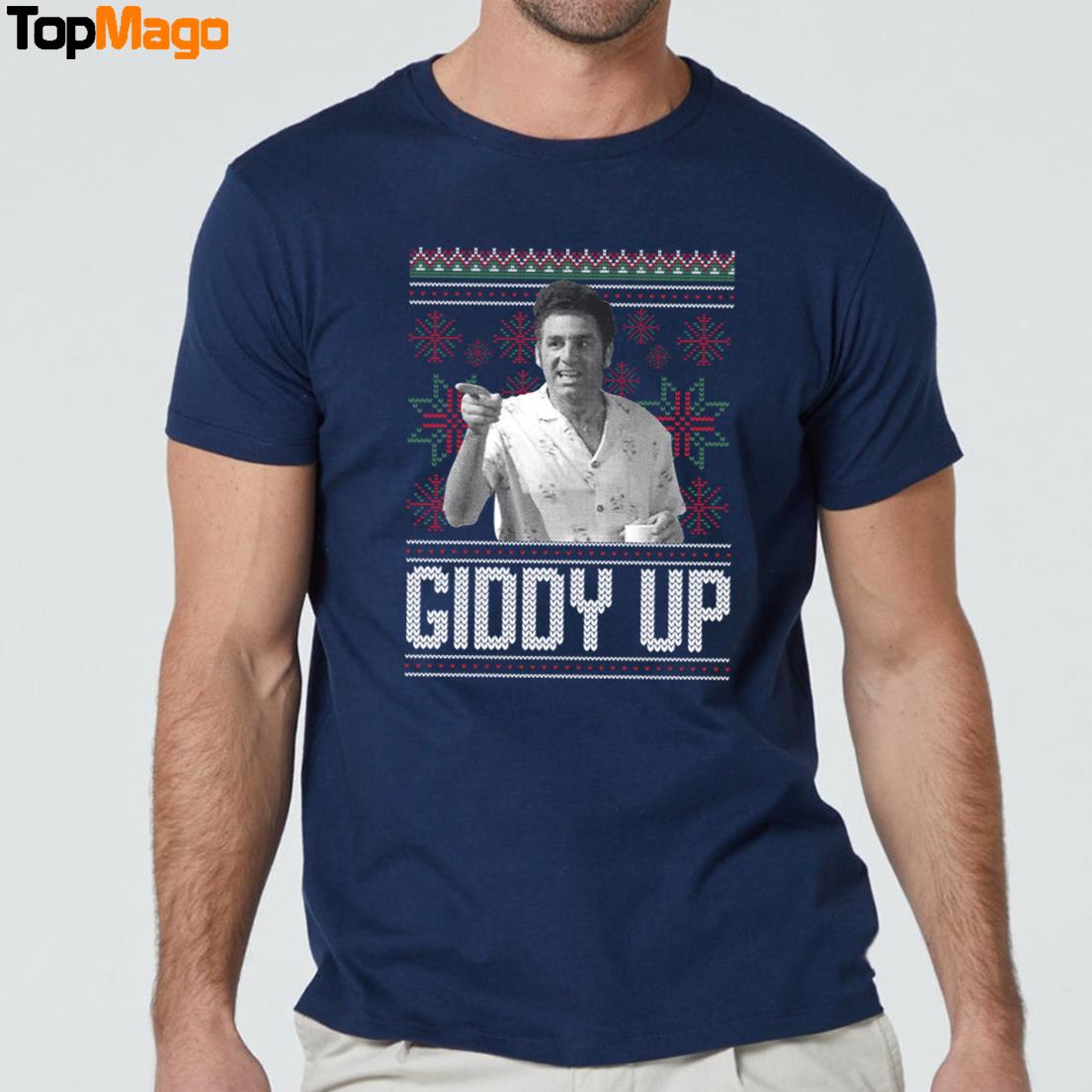Giddy Up Christmas T-Shirt, Hoodie, Sweatshirt, Ladies Boyfriend Shirt