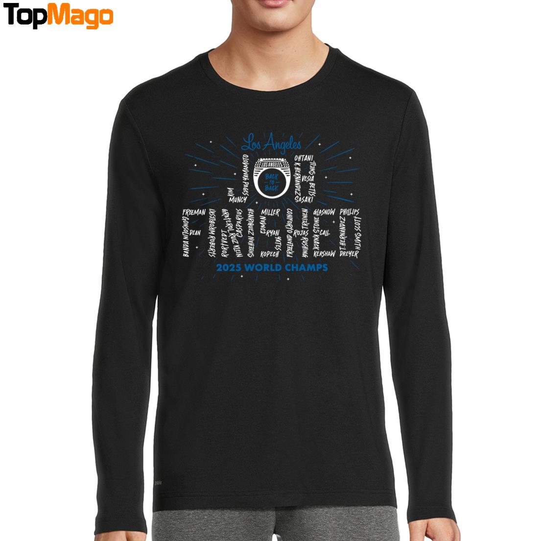 Job Finished Los Angeles Back To Back 2025 World Champs Sweatshirt, Long Sleeve Shirt, Hoodie, Premium SS T-Shirt