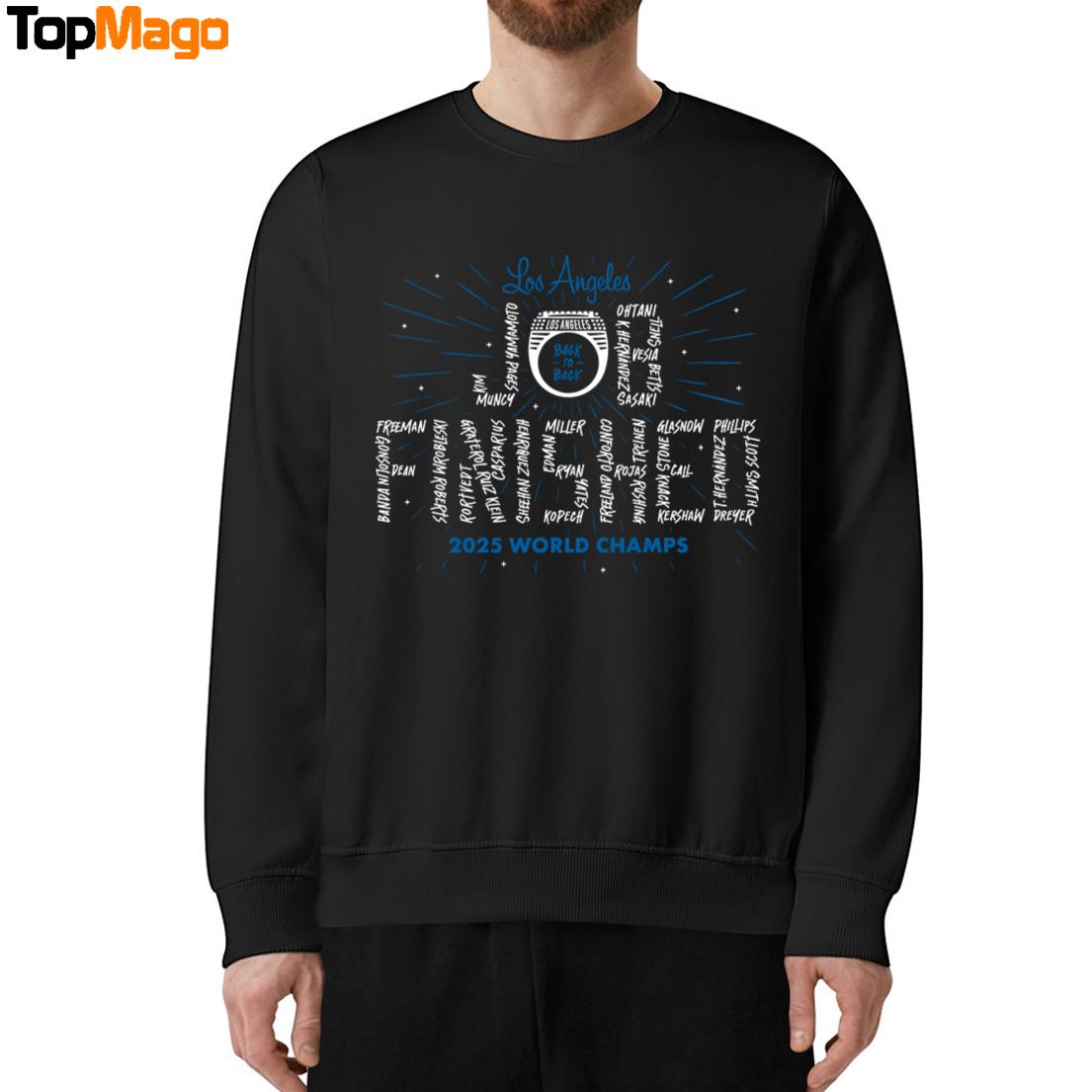Job Finished Los Angeles Back To Back 2025 World Champs Sweatshirt, Long Sleeve Shirt, Hoodie, Premium SS T-Shirt