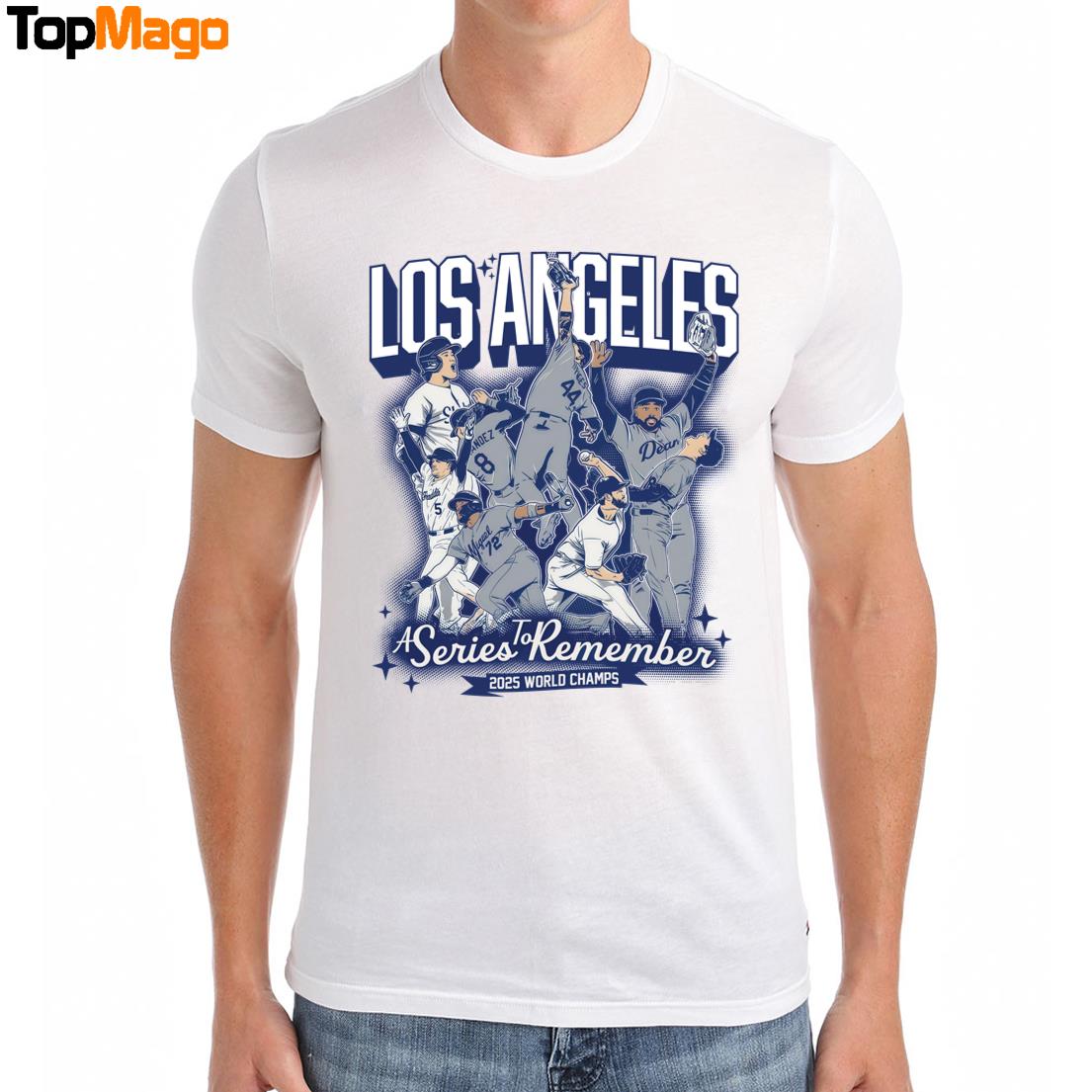 Los Angeles Baseball A Series to Remember Sweatshirt, Long Sleeve Shirt, Hoodie, Premium SS T-Shirt