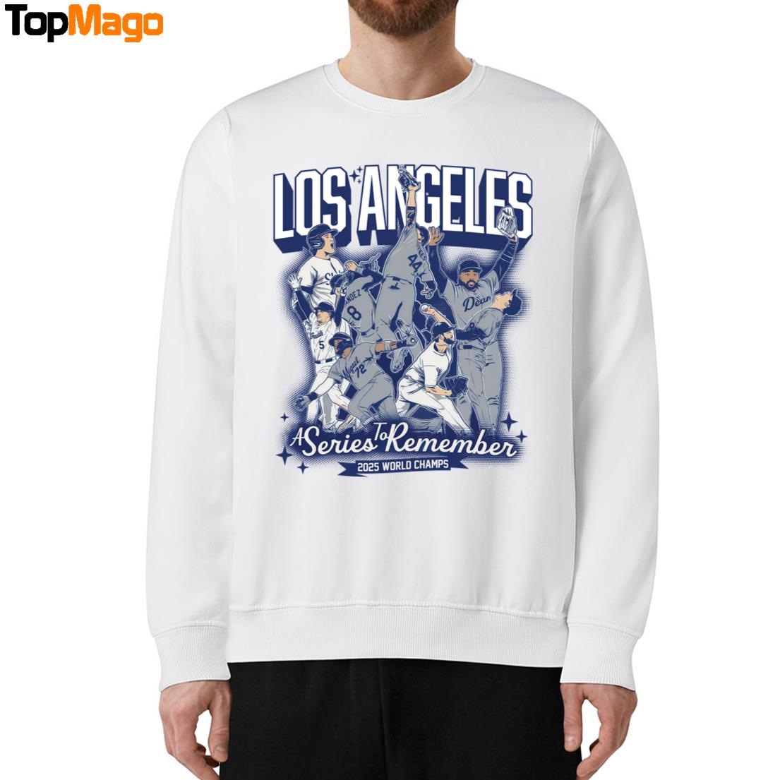 Los Angeles Baseball A Series to Remember Sweatshirt, Long Sleeve Shirt, Hoodie, Premium SS T-Shirt