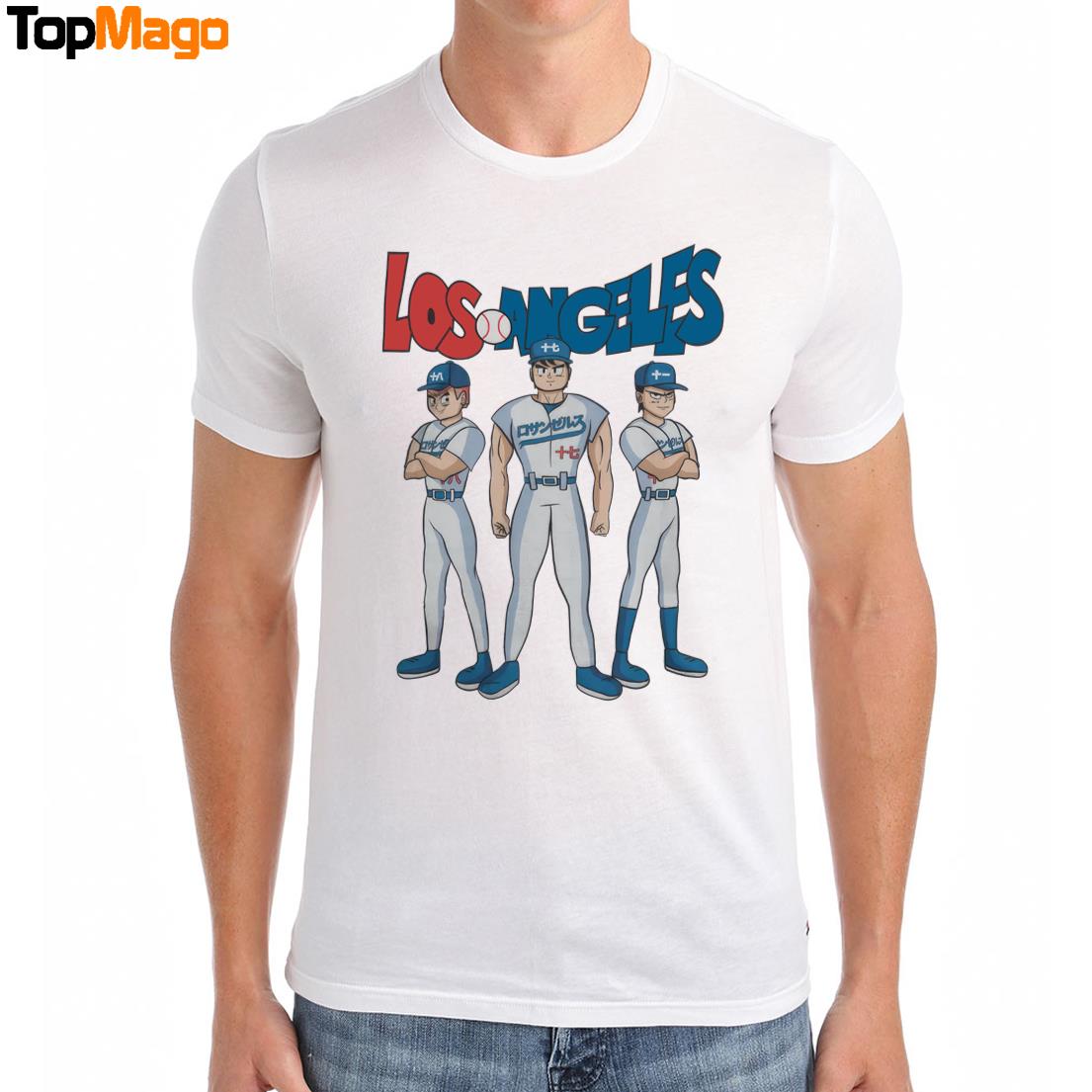 Los Angeles Dodgers Baseball Z Anime Parody T-Shirt, Hoodie, Sweatshirt, Ladies Boyfriend Shirt