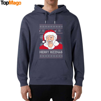 Merry Rizzmas Christmas T-Shirt, Hoodie, Sweatshirt, Ladies Boyfriend Shirt